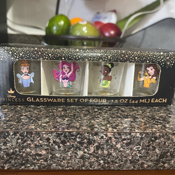 Disney Princess Shot glass Set - Picture 1 of 1